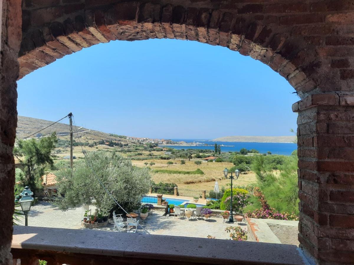 Lesvos Tower House Komninos Sigrion Ngoại thất bức ảnh