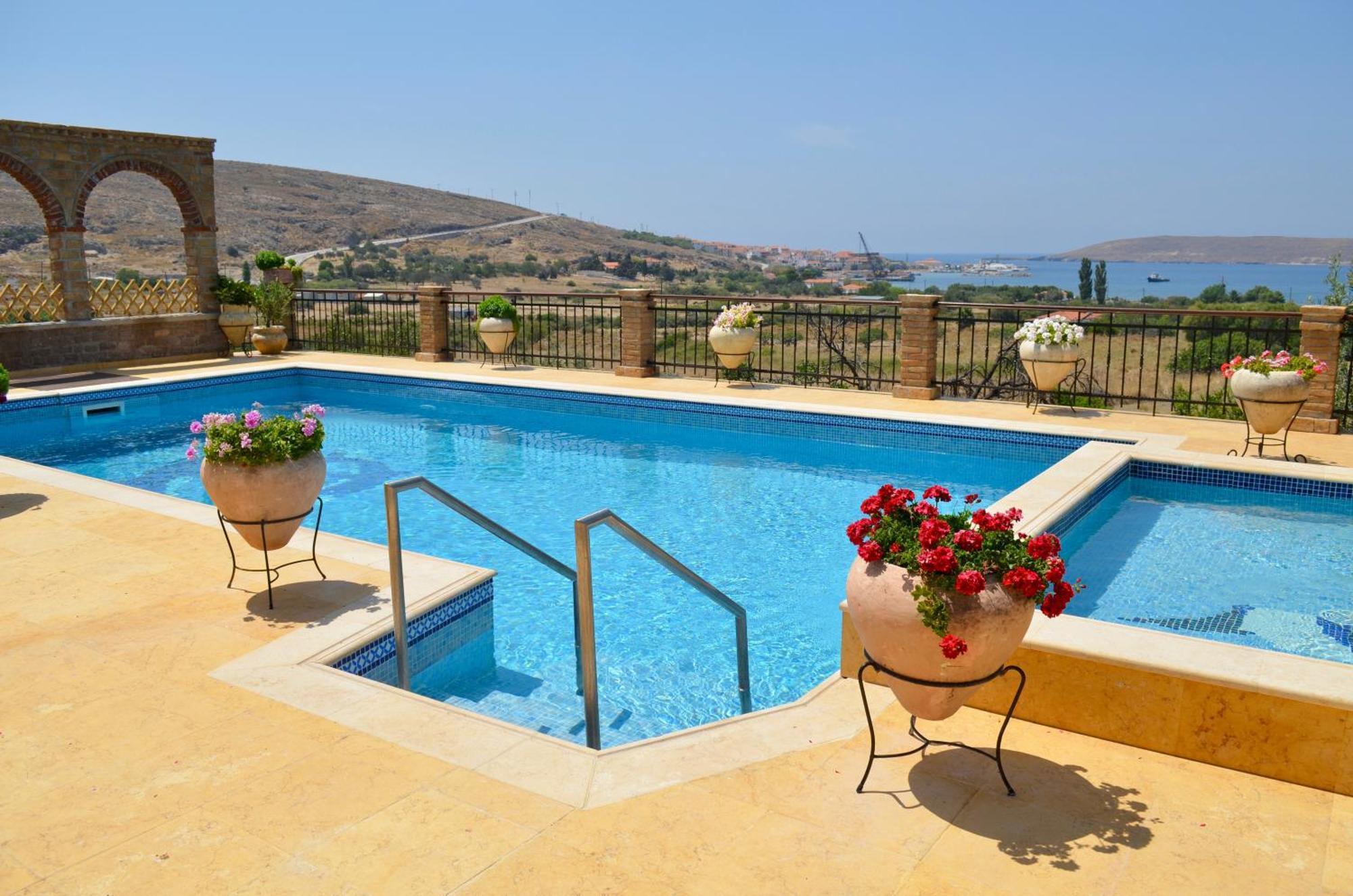 Lesvos Tower House Komninos Sigrion Ngoại thất bức ảnh